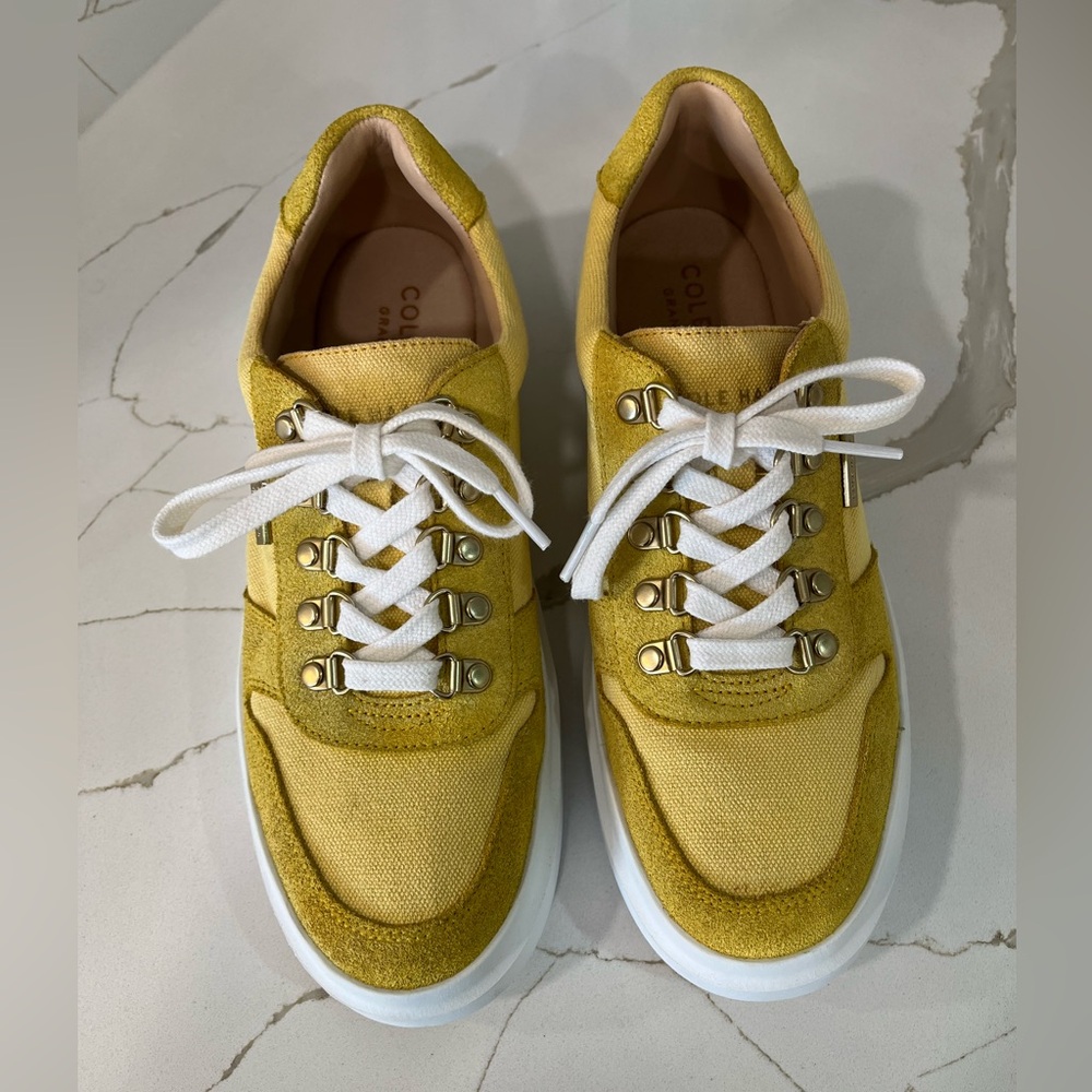 Cole Haan Grandpro Sneakers. Women’s Size 9.5 Color Yellow. - Picture 3 of 10